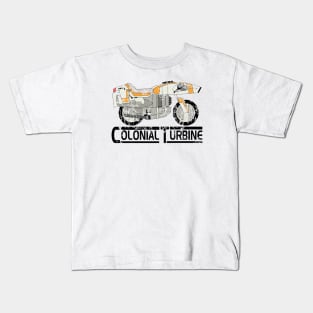 BSG Turbine Vintage Style Tee Kids T-Shirt